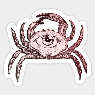 Crab Sticker